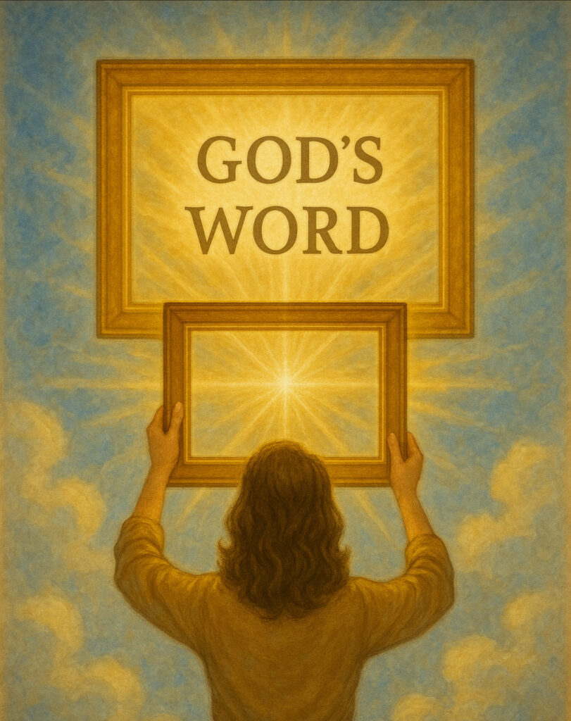 Frame your Word by God's Word