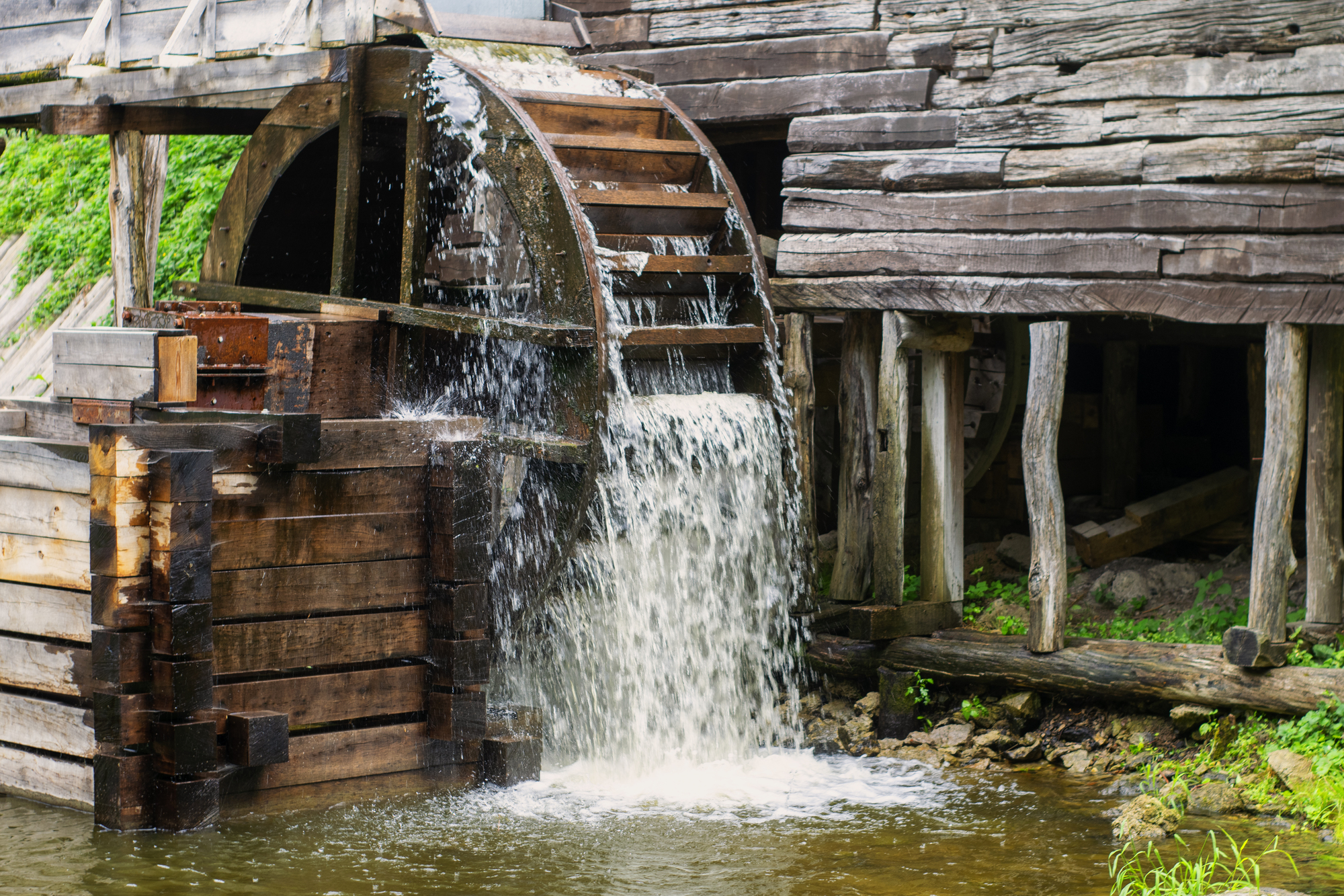 Health as a water wheel