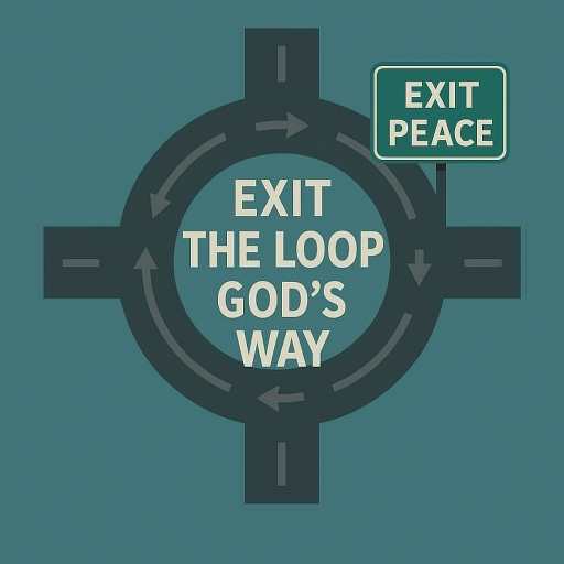 Exit the Loop_Square_512 exit the emotional loop graphic