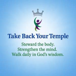 Take Back Your Temple Login screen graphic