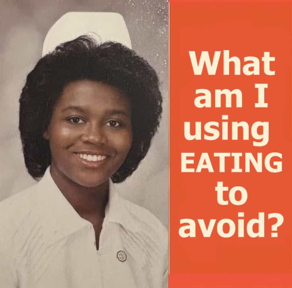 Kimberly Taylor wearing nursing school hat.