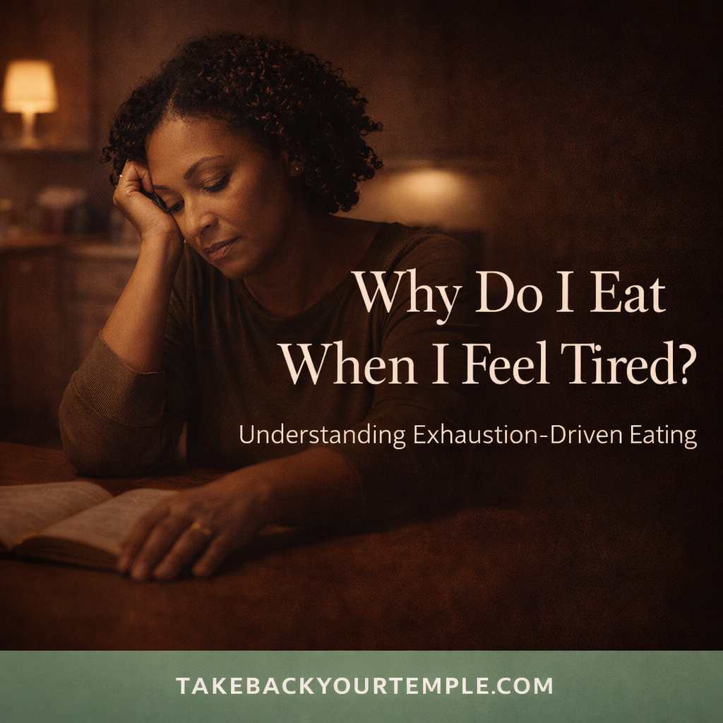 why do I eat when I feel tired