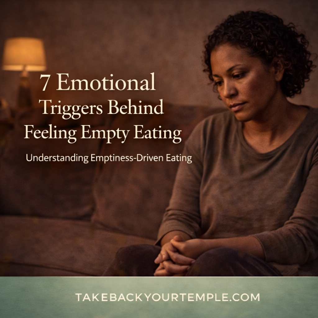 emotional triggers behind feeling empty eating