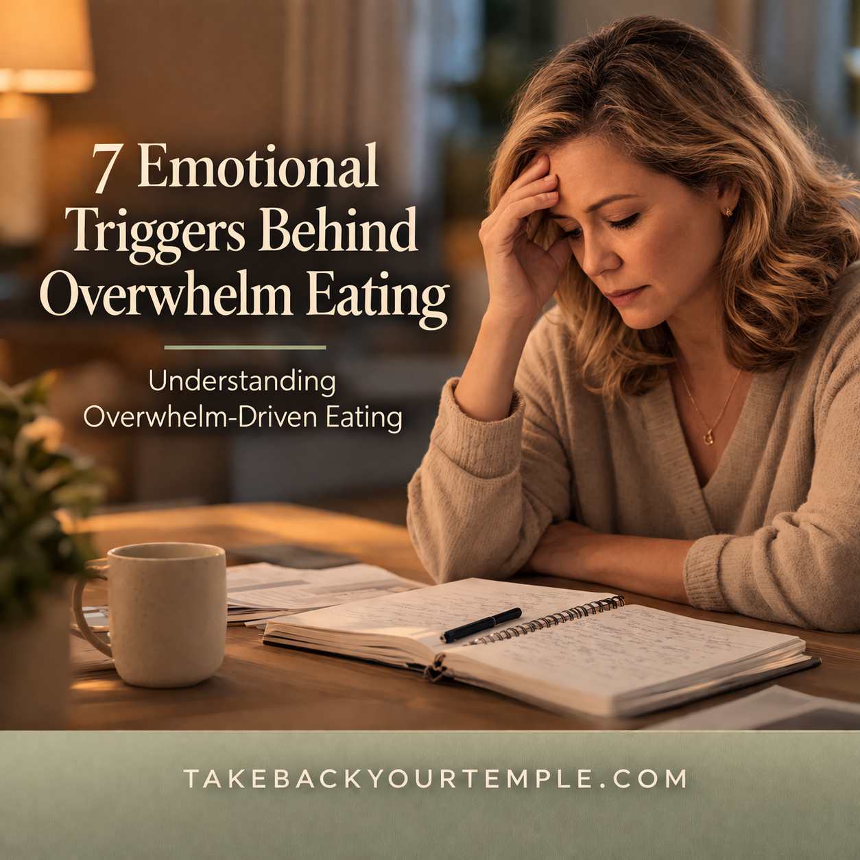 emotional triggers behind overwhelm eating