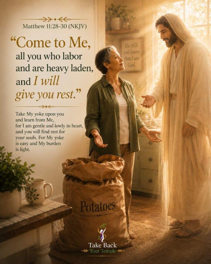 Matthew 11:28-30 - Jesus invites us to take on His yoke.